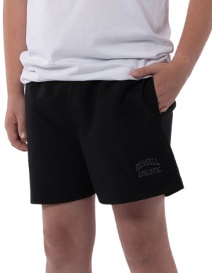 Russell Athletic Core Unisex Youth Woven Dječje Kratke Hlače Crne | CEAROX675