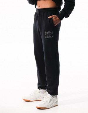 Russell Athletic Distressed Baseball Muške Track pants Sive | CGBOIY918