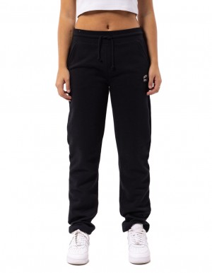 Russell Athletic Originals Small Arch Open Leg Ženske Track pants Crne | UDFHKJ639