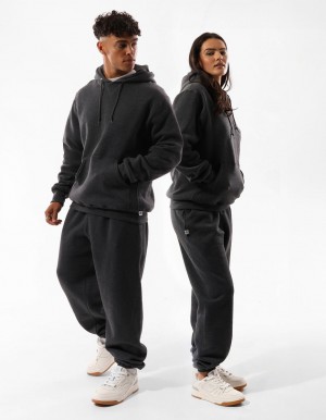 Russell Athletic Unisex Dri Muške Majica s Kapuljačom Crne | HBVJAI871