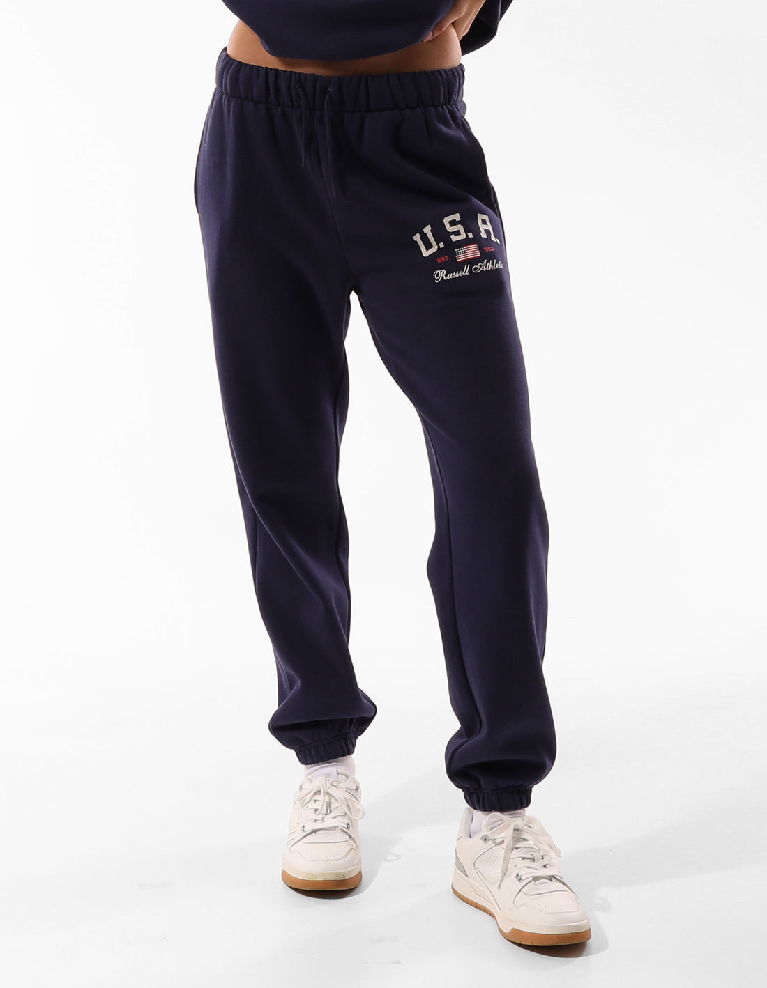 Russell Athletic 1902 Baggy Ženske Track pants Plave | NBTXEA783