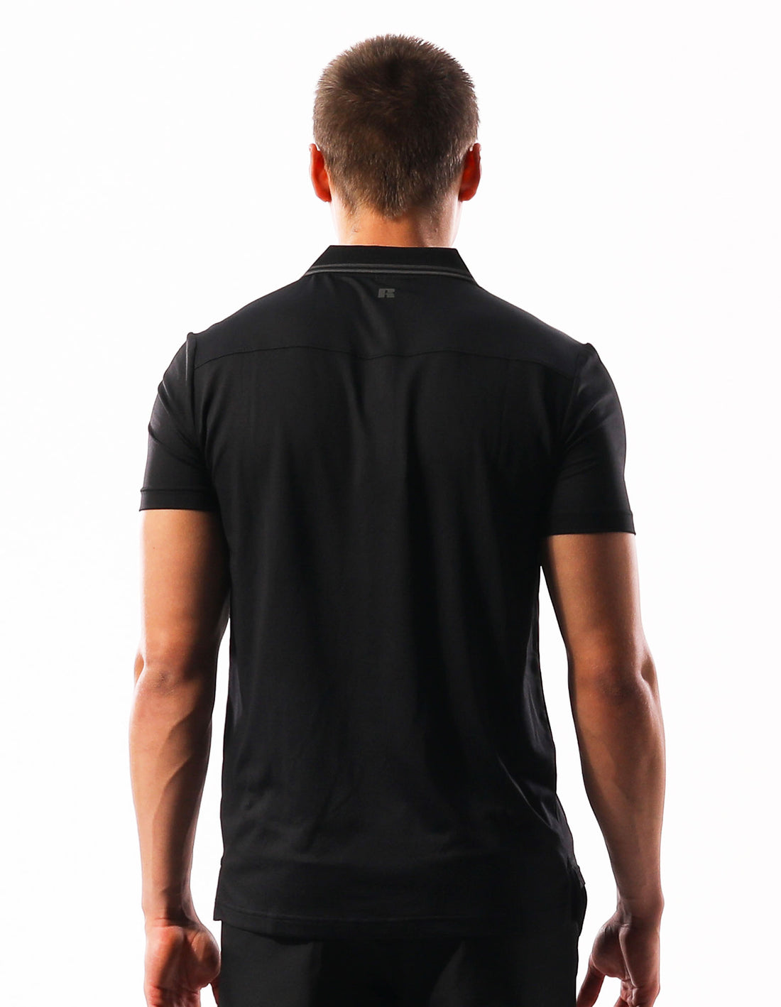 Russell Athletic Active Polo Muške Majice Crne | PSRTJC819