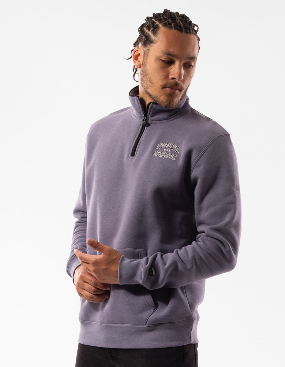 Russell Athletic Arch 1/4 Zip Muške Top Ljubičaste | MRBPHO485