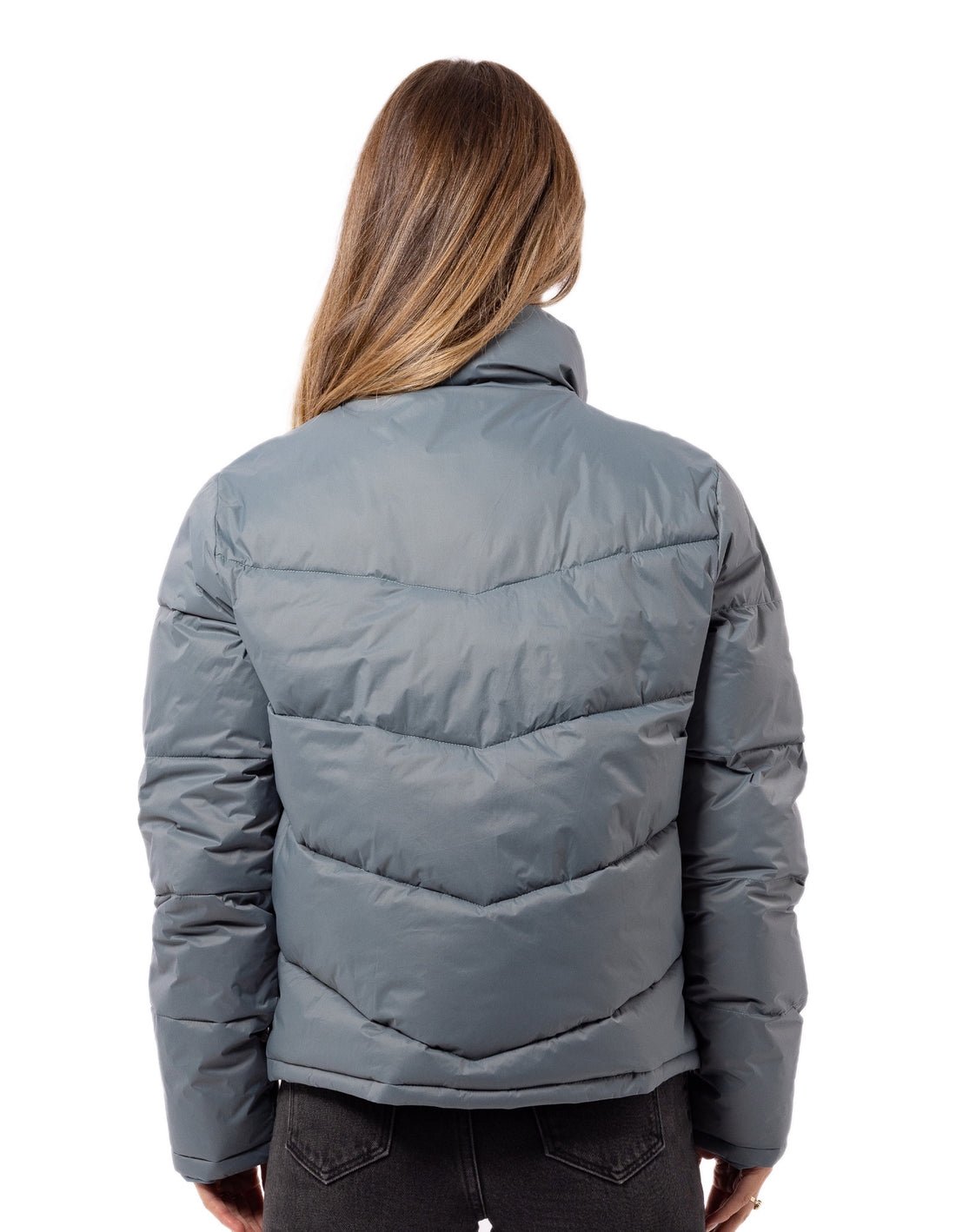 Russell Athletic Arch Logo Ženske Puffer Jakna Indigo | UXTHPN074