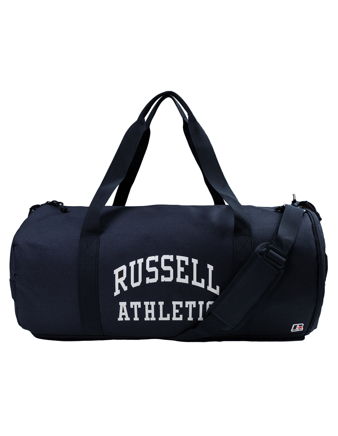 Russell Athletic Arched Logo Barrel Accessories Torbe i ruksači Tamnoplave | SQJFCE475