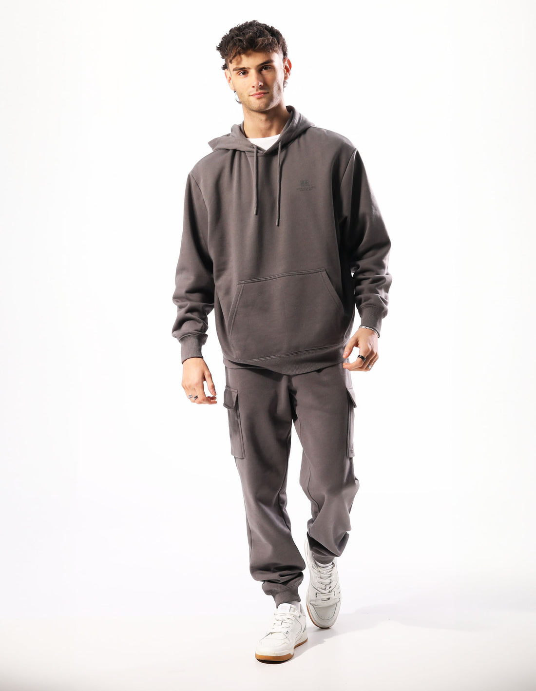 Russell Athletic Brooklyn Cargo Muške Track pants Sive Smeđe | CZMVRL637