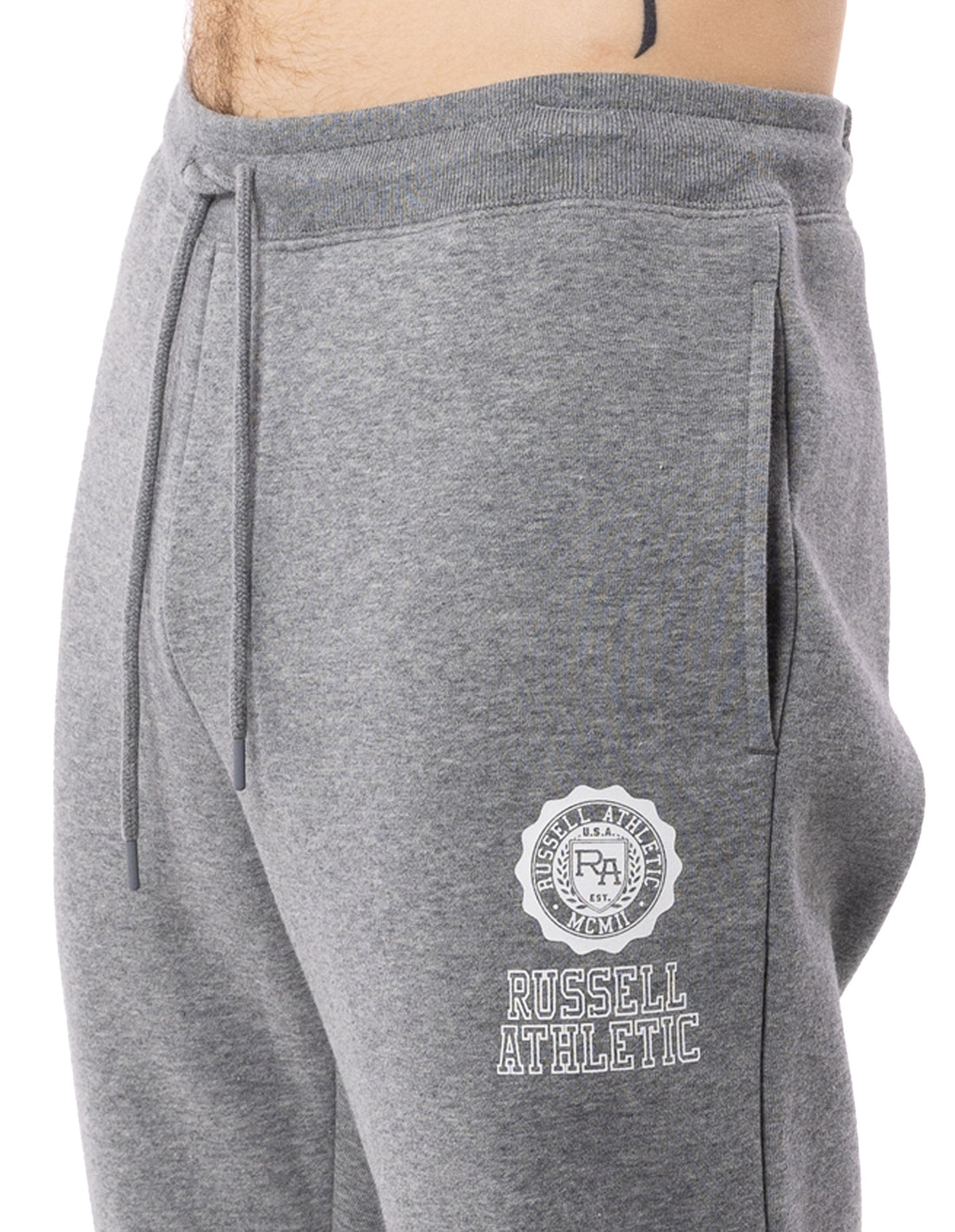 Russell Athletic Collegiate Flock Muške Track pants Sive | HAXPGC809