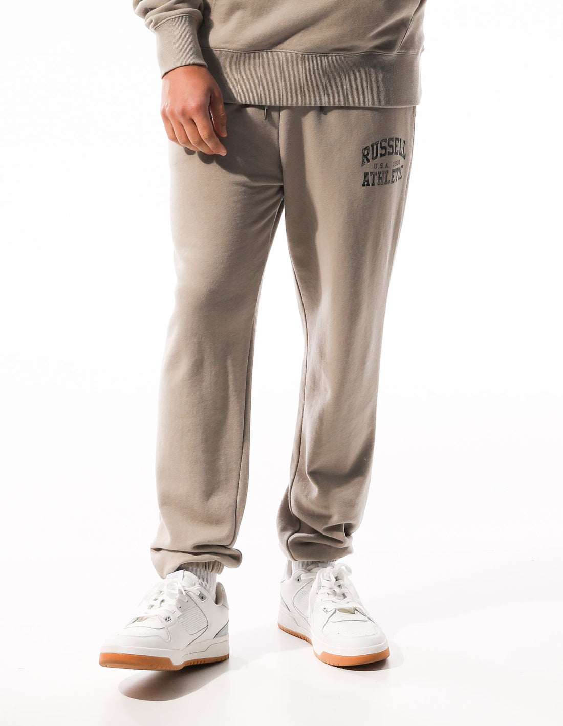 Russell Athletic Distressed Arch Muške Track pants Kaki Boja | HZJQMB820