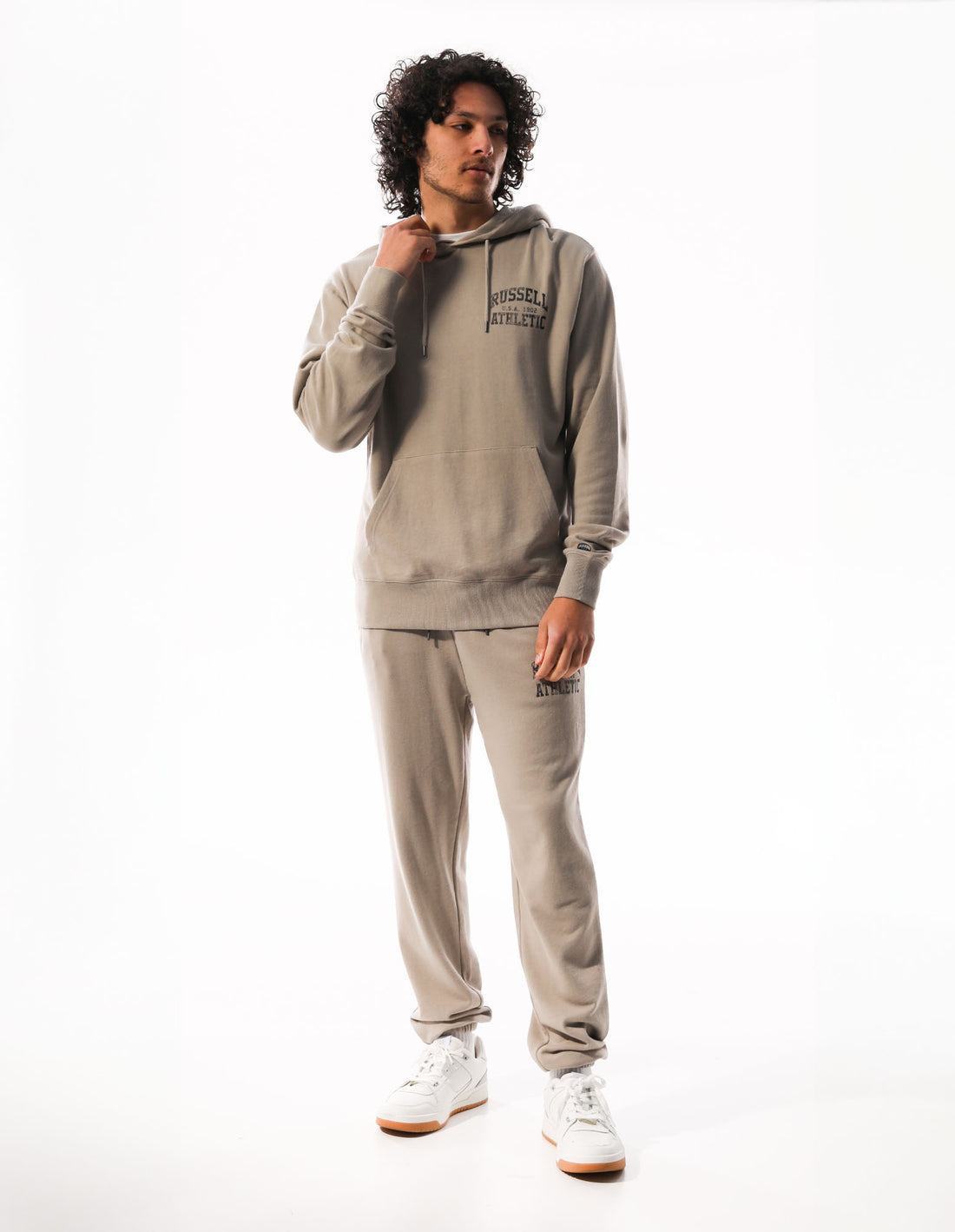 Russell Athletic Distressed Arch Muške Track pants Kaki Boja | HZJQMB820