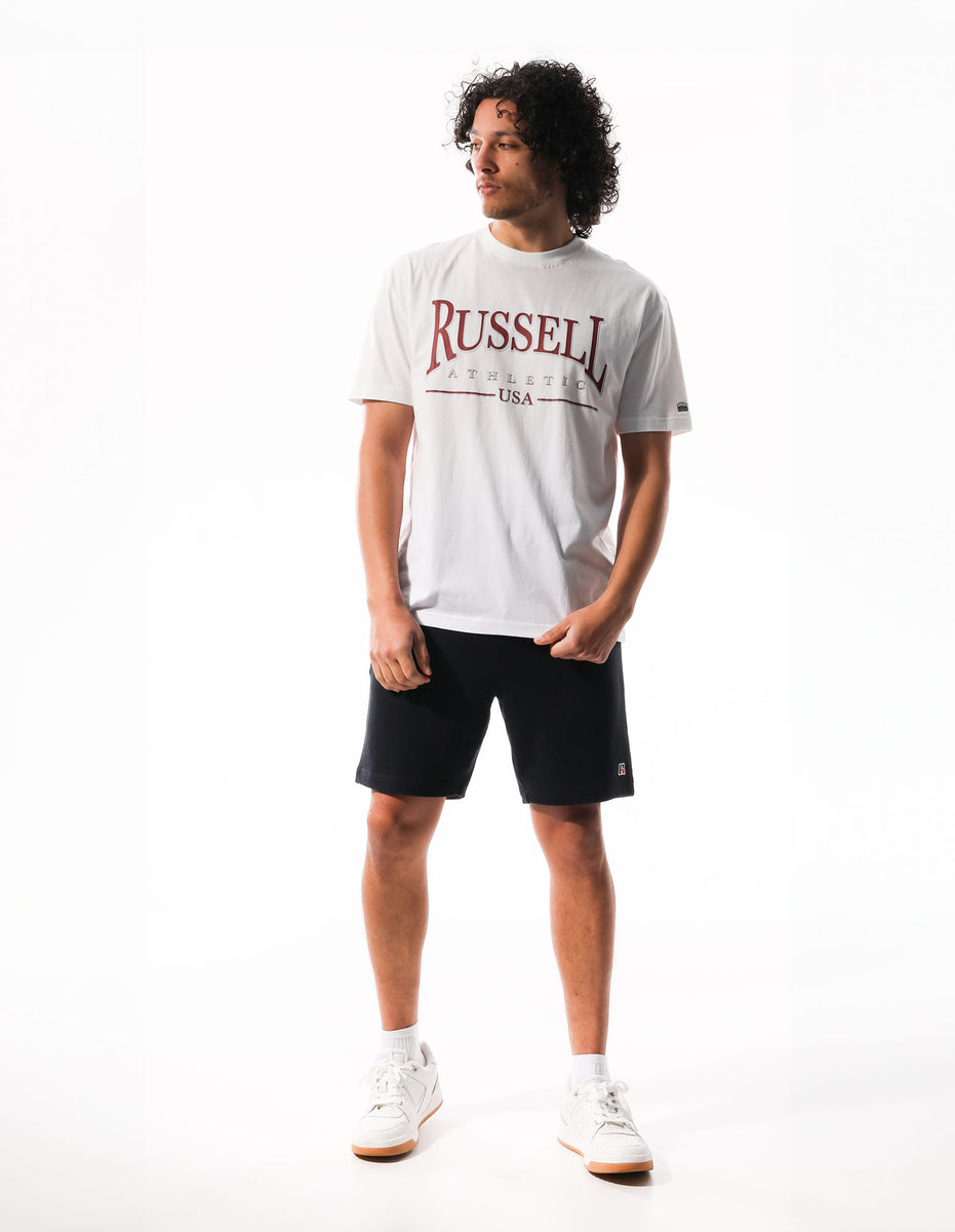 Russell Athletic Glendale Oversized Muške Majice Bijele | BVEWIJ354