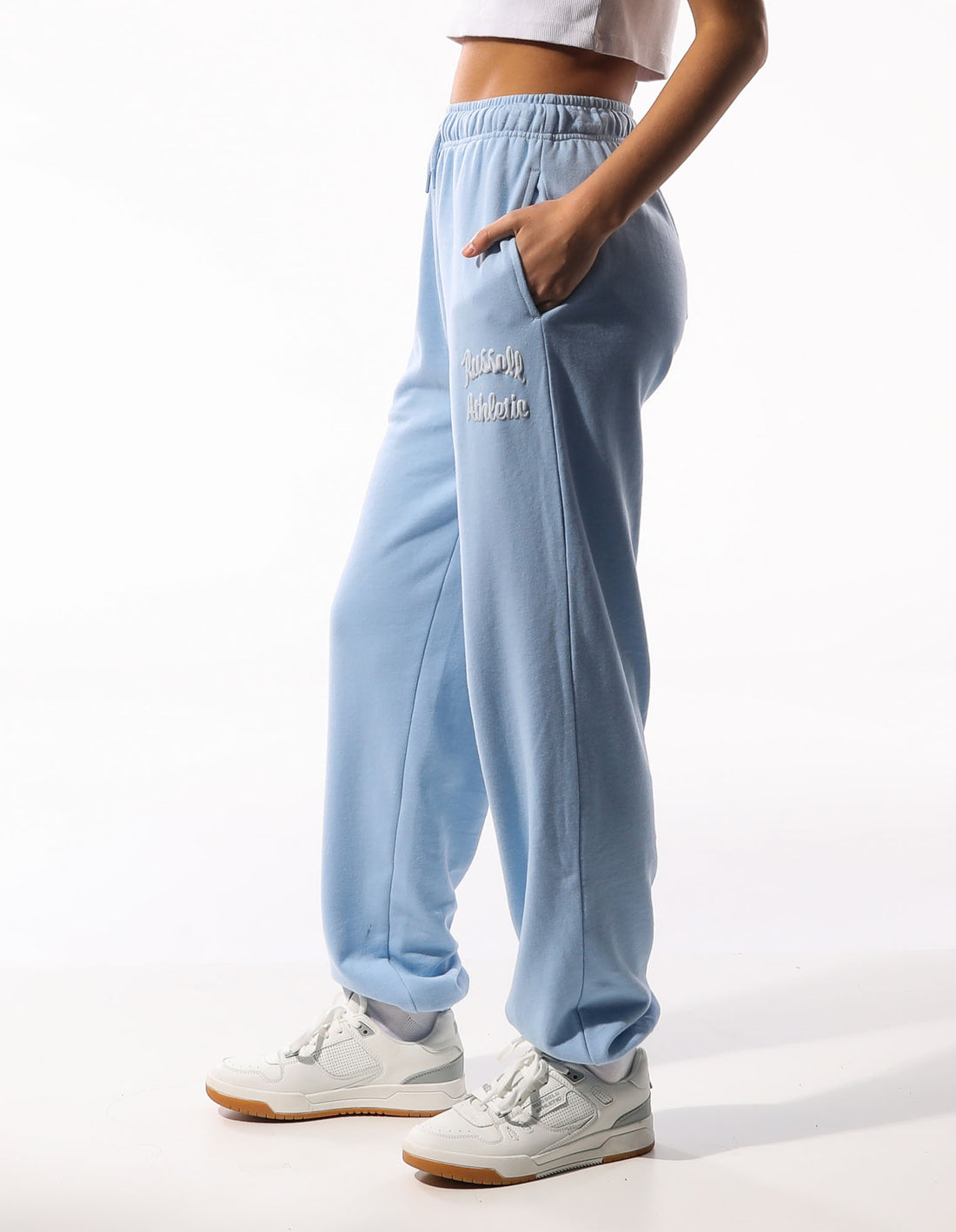 Russell Athletic Maplewood Baggy Ženske Track pants Plave | LNKJBR963