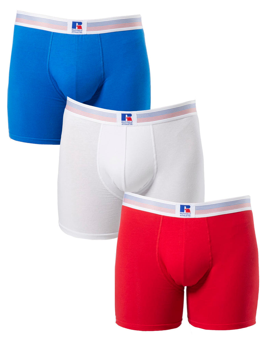 Russell Athletic Modern Cotton 3 Pack Muške Donje Rublje Visebojne | WHRPTY401