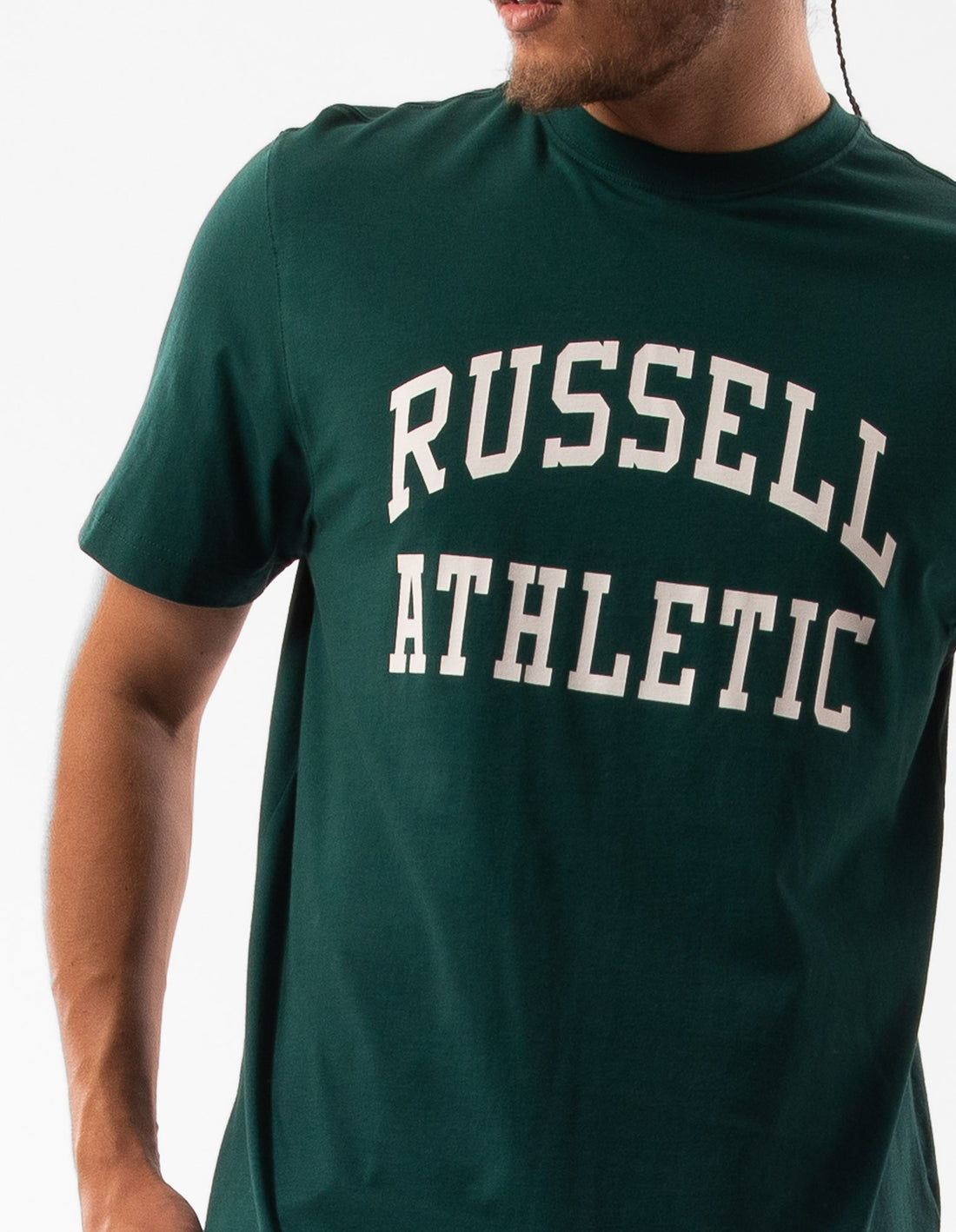 Russell Athletic Originals Arch Logo Muške Majice Zelene | LGJMYN694