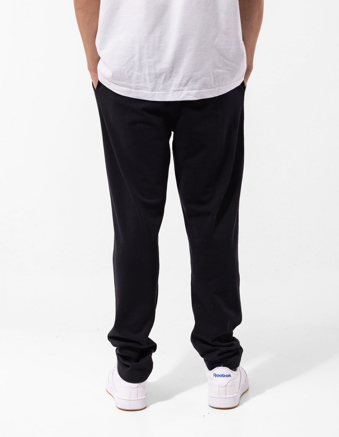 Russell Athletic Originals Big Arch Unbrushed Open Leg Muške Track pants Crne | QGEMAH752