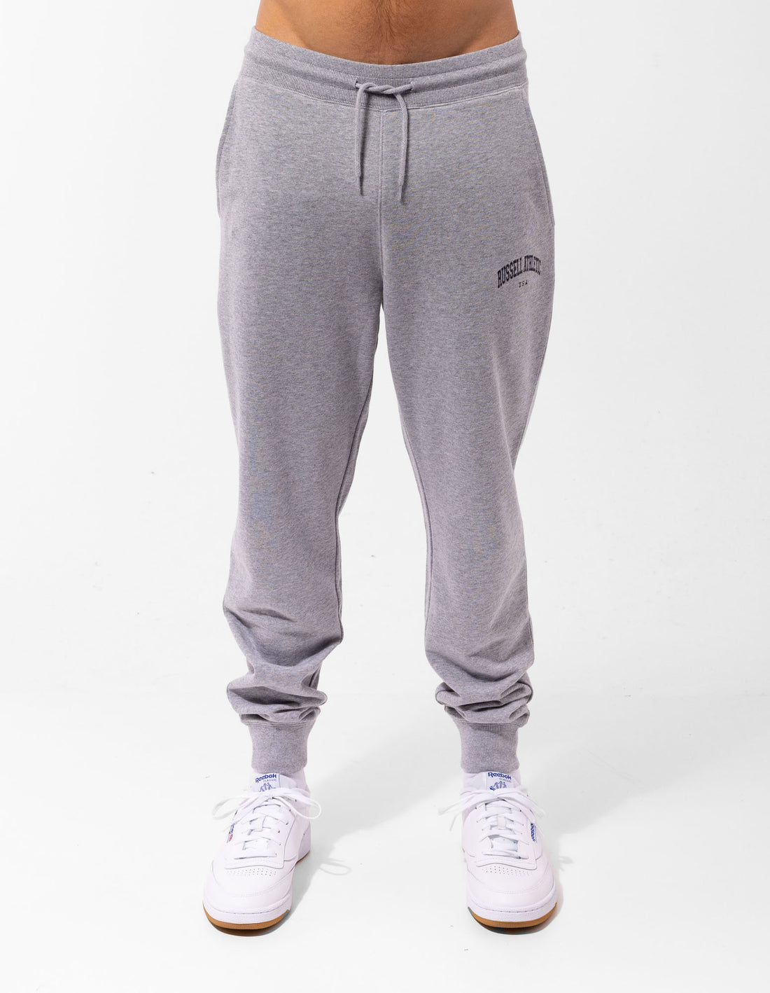 Russell Athletic Originals Big Arch Unbrushed Cuffed Muške Track pants Sive | XYIGUZ304