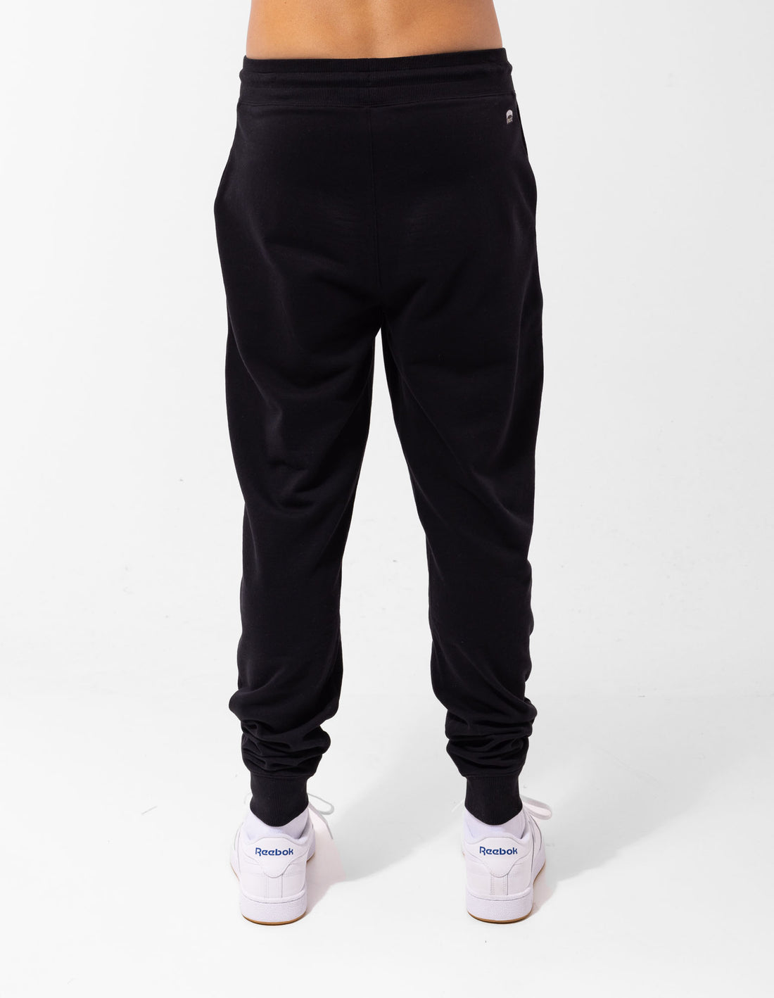 Russell Athletic Originals Big Arch Unbrushed Cuffed Muške Track pants Crne | XAUYDZ794