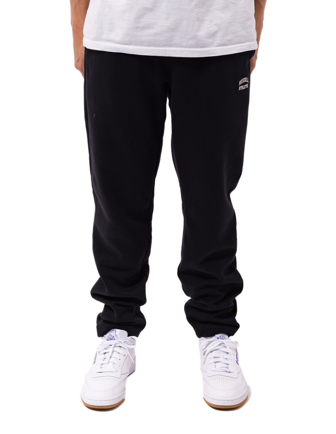 Russell Athletic Originals Open Leg Muške Track pants Crne | WIDLYS243