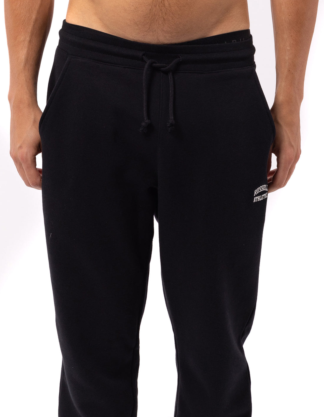 Russell Athletic Originals Open Leg Muške Track pants Crne | WIDLYS243