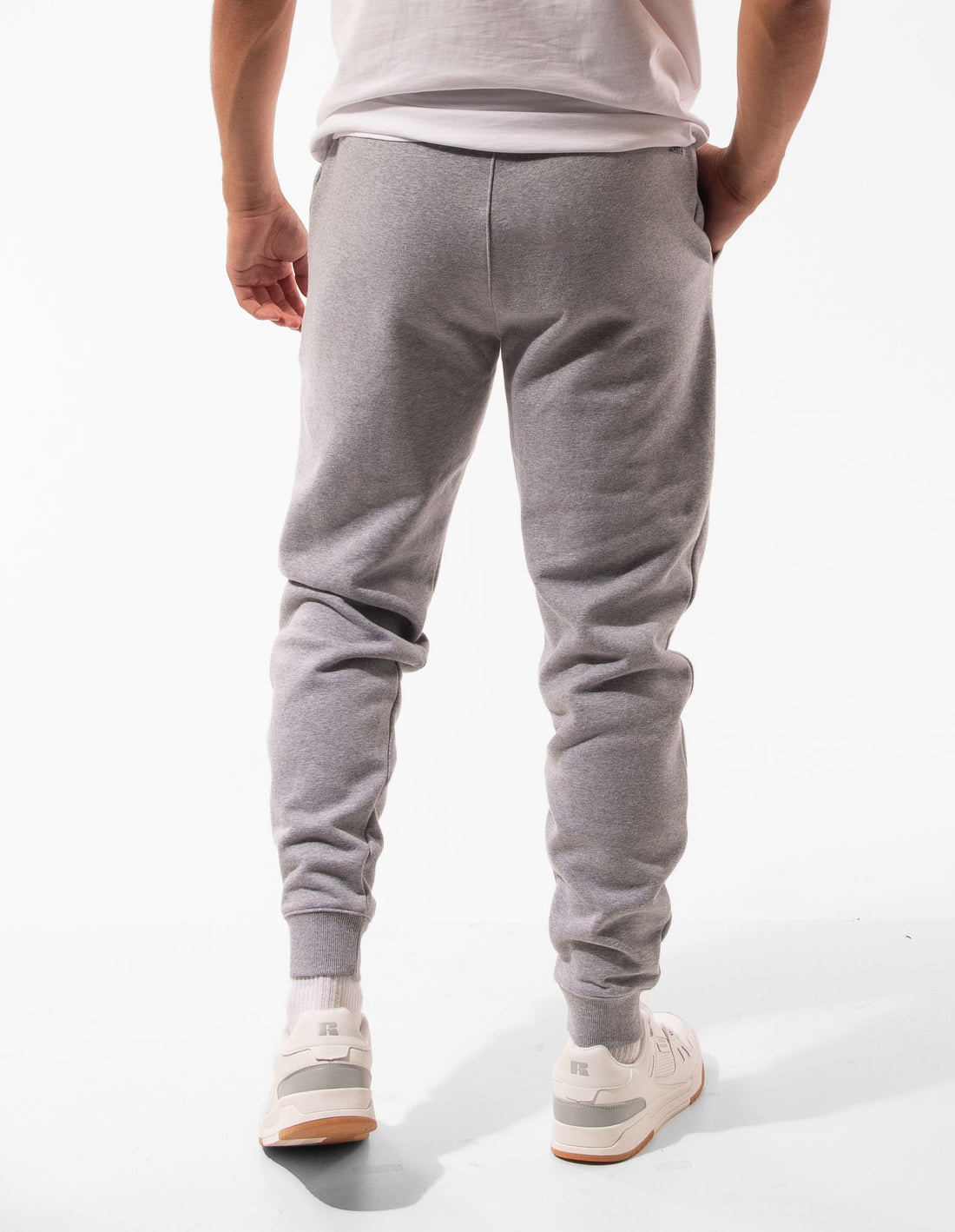 Russell Athletic Originals Small Arch Cuff Muške Track pants Sive | FBMDSO617