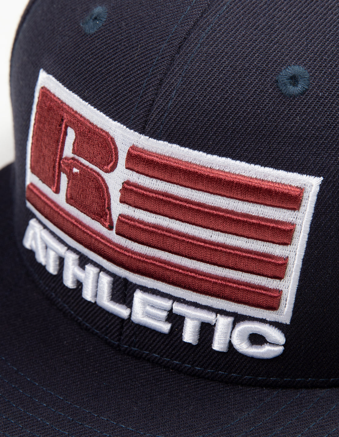 Russell Athletic Patriot Logo Snap Back 3D Embroidered Accessories Kape Tamnoplave | LHRNJM463