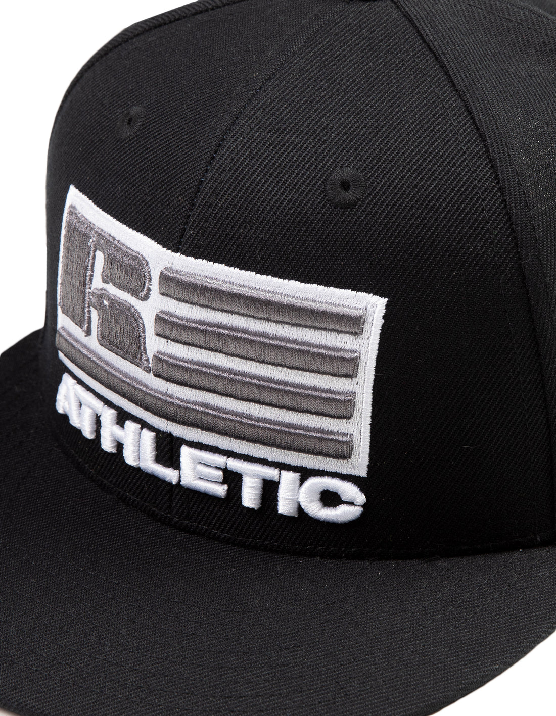 Russell Athletic Patriot Logo Snap Back 3D Embroidered Accessories Kape Crne | ZATFBD649