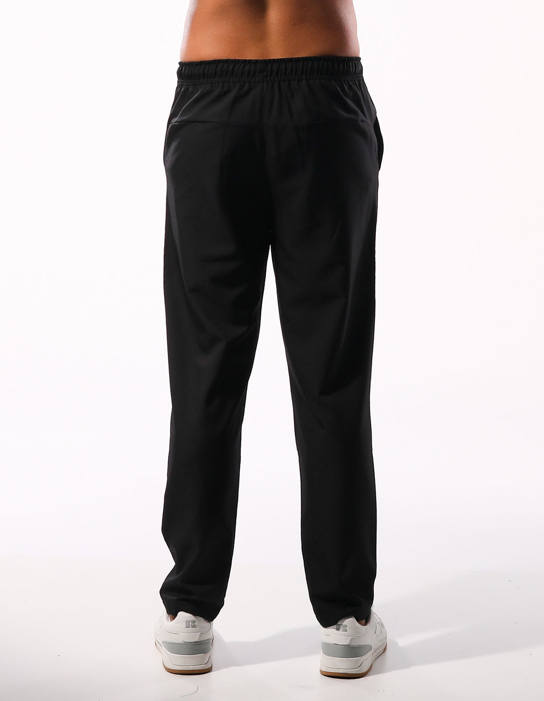 Russell Athletic R Logo Active Stretch Muške Track pants Crne | KRXODP059