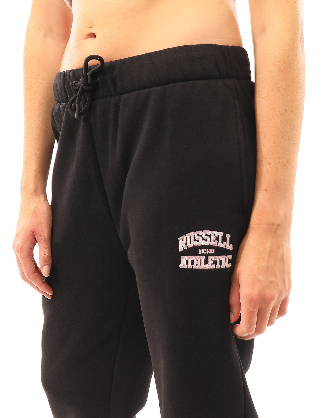 Russell Athletic Seattle Arch Baggy Ženske Track pants Crne | JWNOUZ389