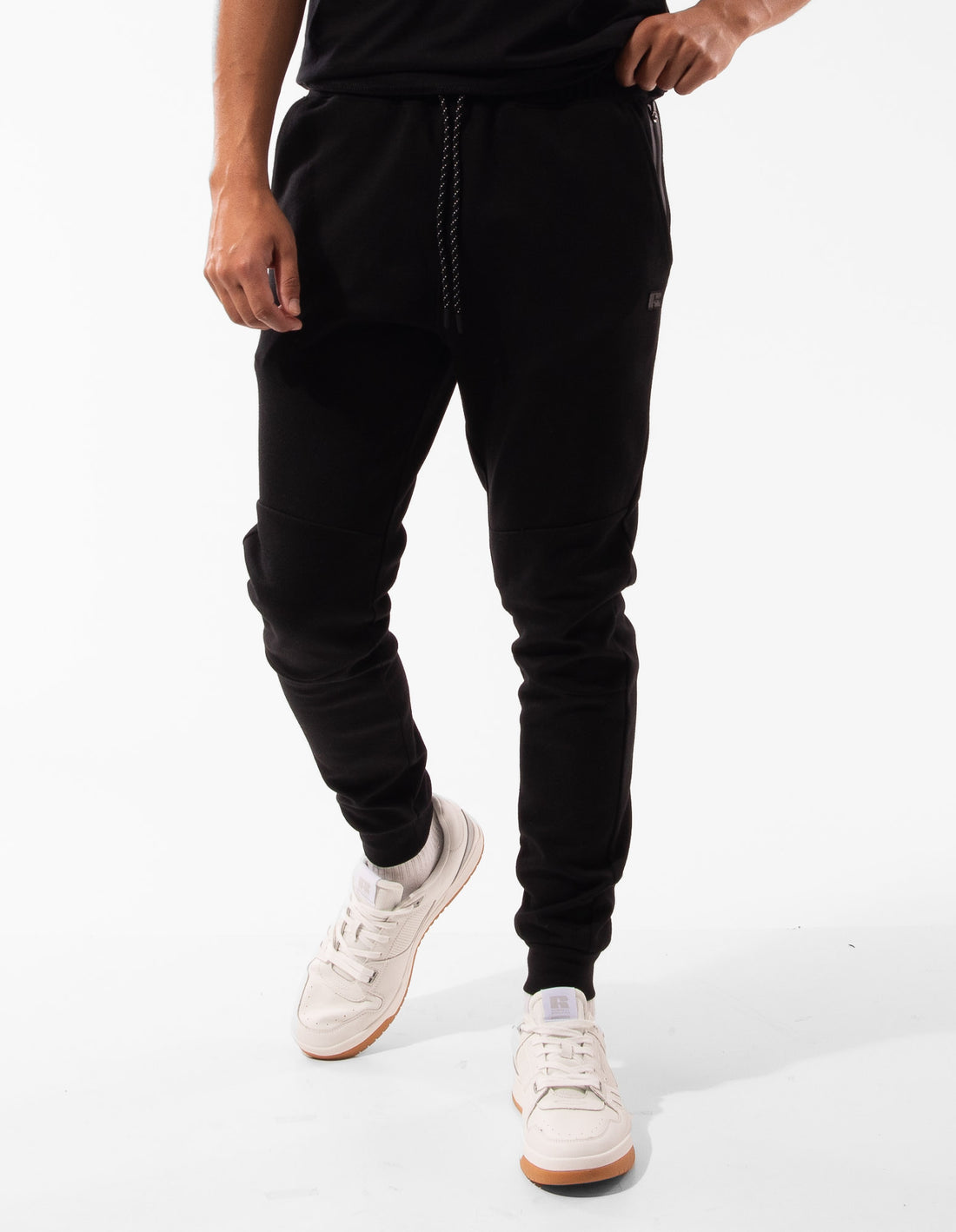 Russell Athletic Typhoon Muške Track pants Crne | RIQDWY824