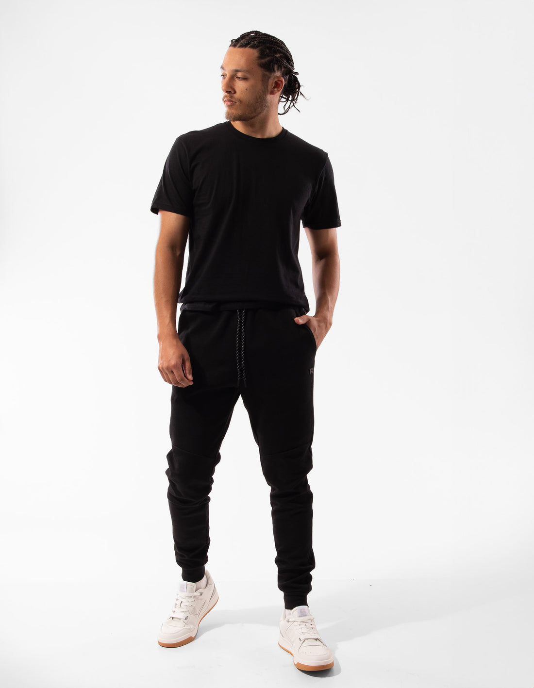 Russell Athletic Typhoon Muške Track pants Crne | RIQDWY824