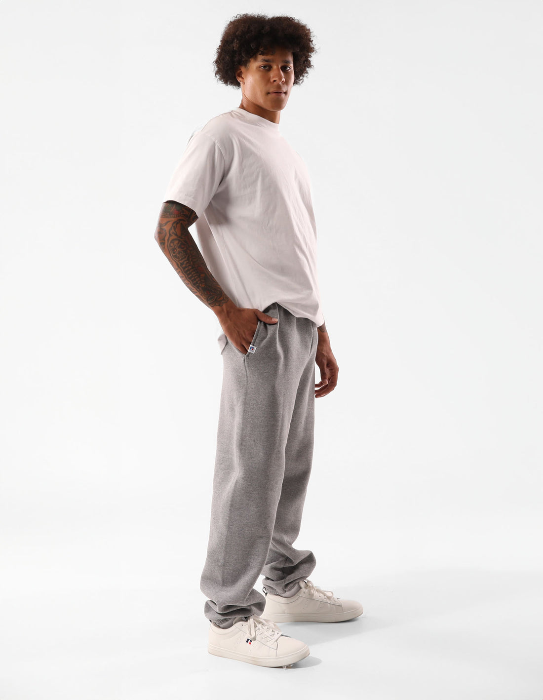 Russell Athletic Unisex Dri Muške Track pants Sive | INHXTG095