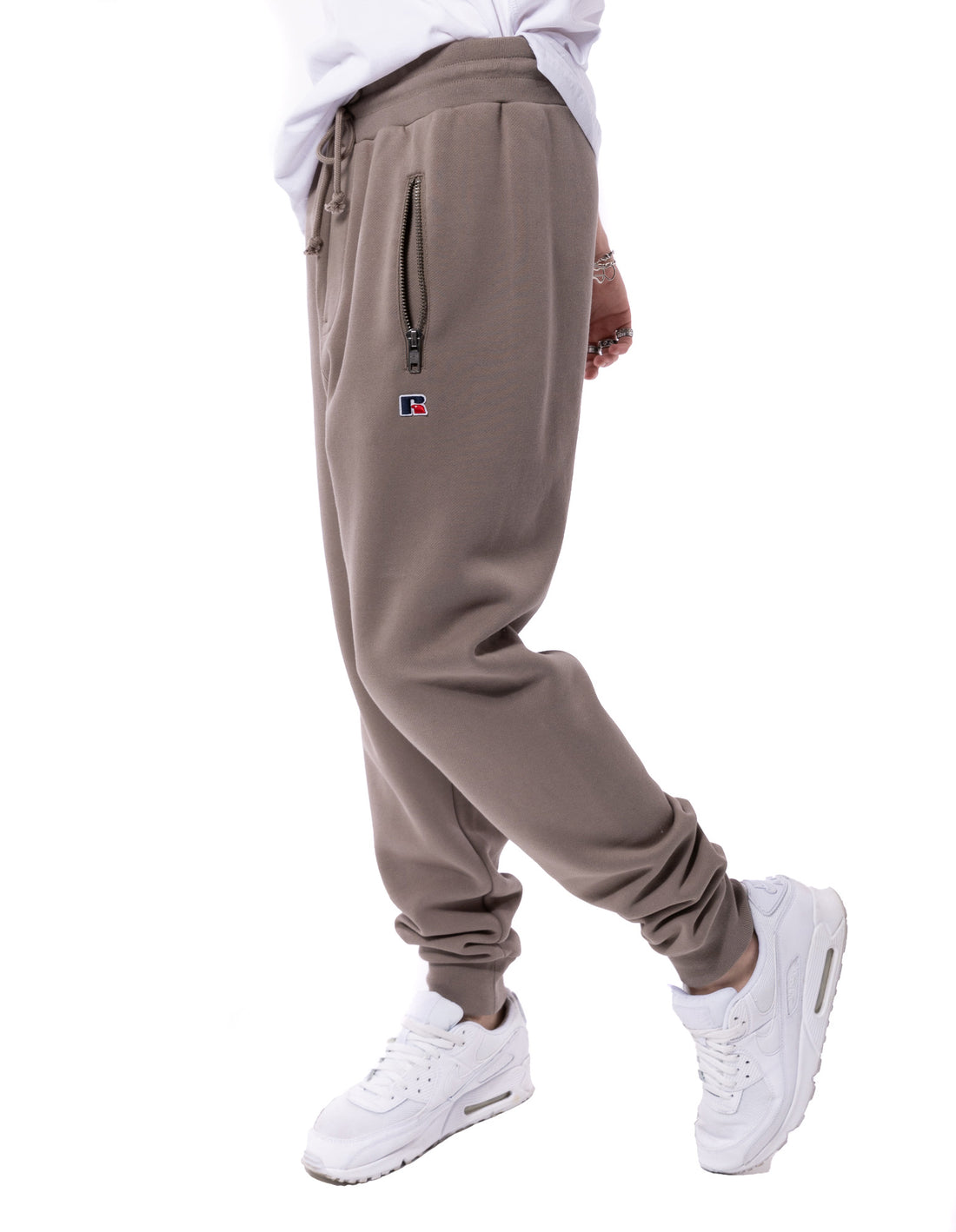 Russell Athletic Unisex Jack Muške Track pants Kaki Boja | XSFQYH539