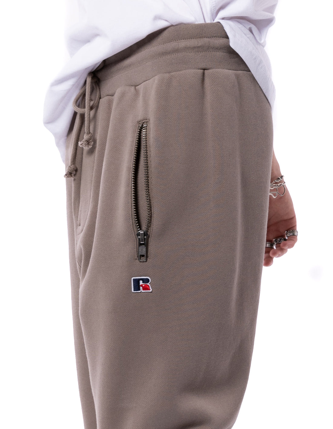 Russell Athletic Unisex Jack Muške Track pants Kaki Boja | XSFQYH539