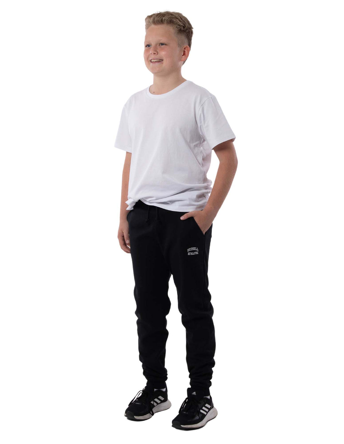 Russell Athletic Unisex Originals Youth Dječje Track pants Crne | GJAFCS514