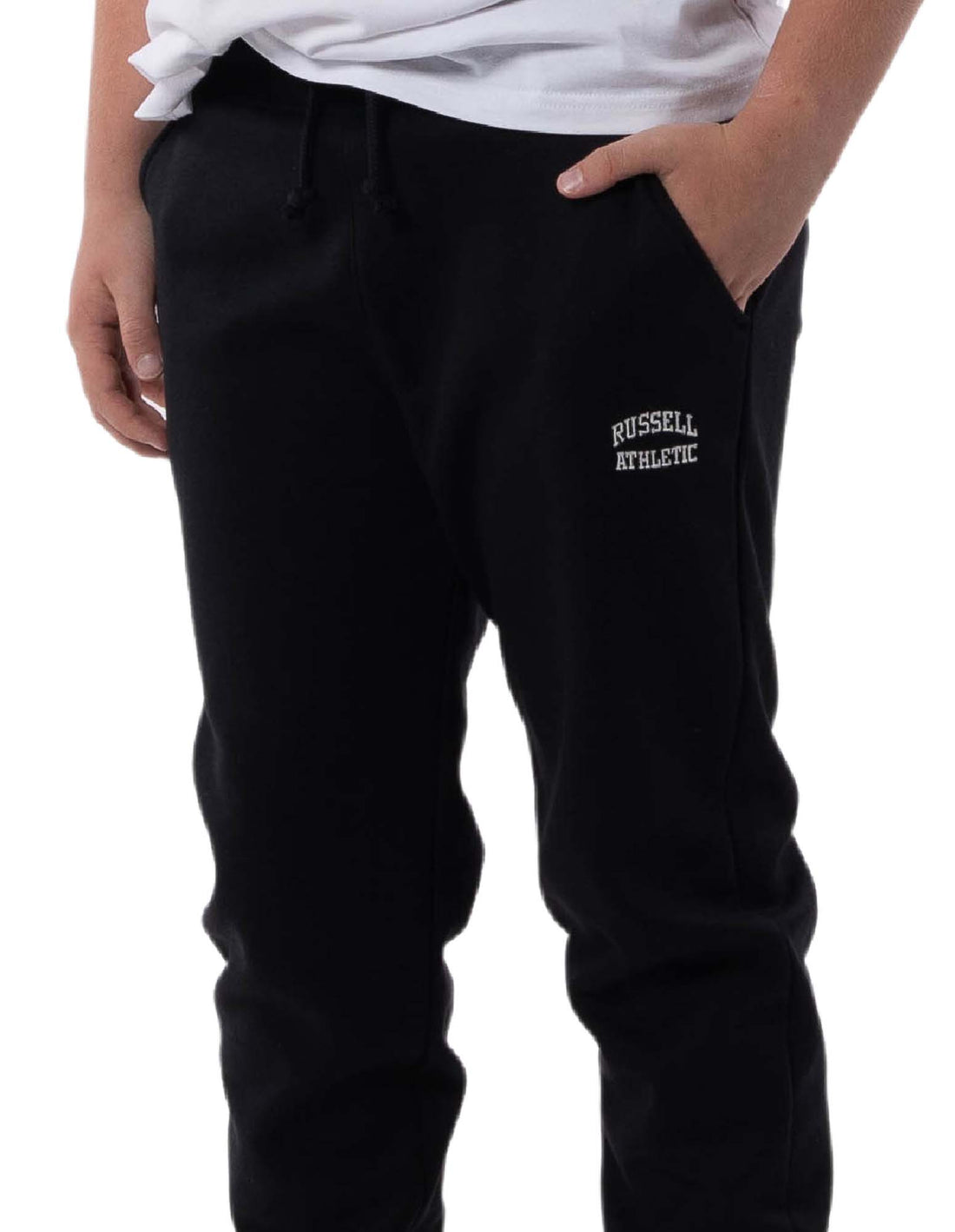 Russell Athletic Unisex Originals Youth Dječje Track pants Crne | GJAFCS514